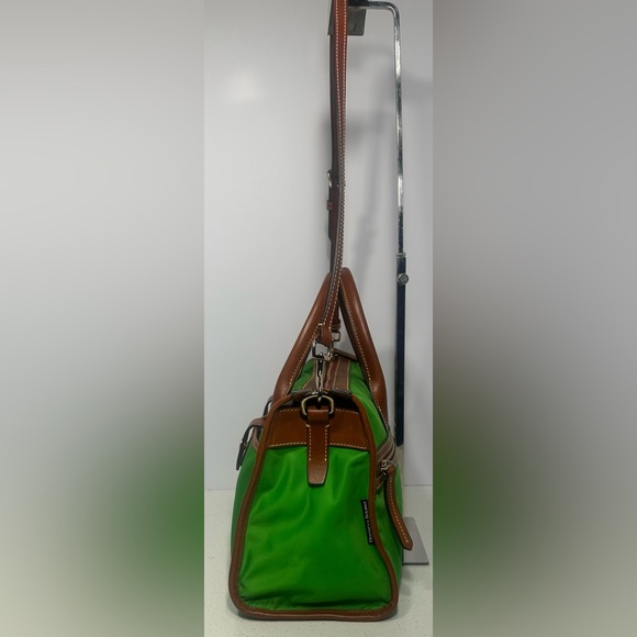 Dooney Bourke WAYFARER Nylon Satchel Kelly Green - Picture 3 of 11